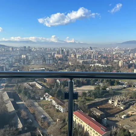 Purple Rainbow On 29th Floor In Dzevahir Sky Skopje